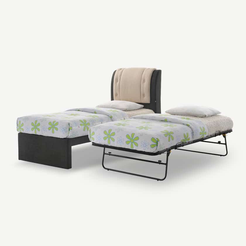 Royston Pull Out Bed (With Folding Metal Bed)